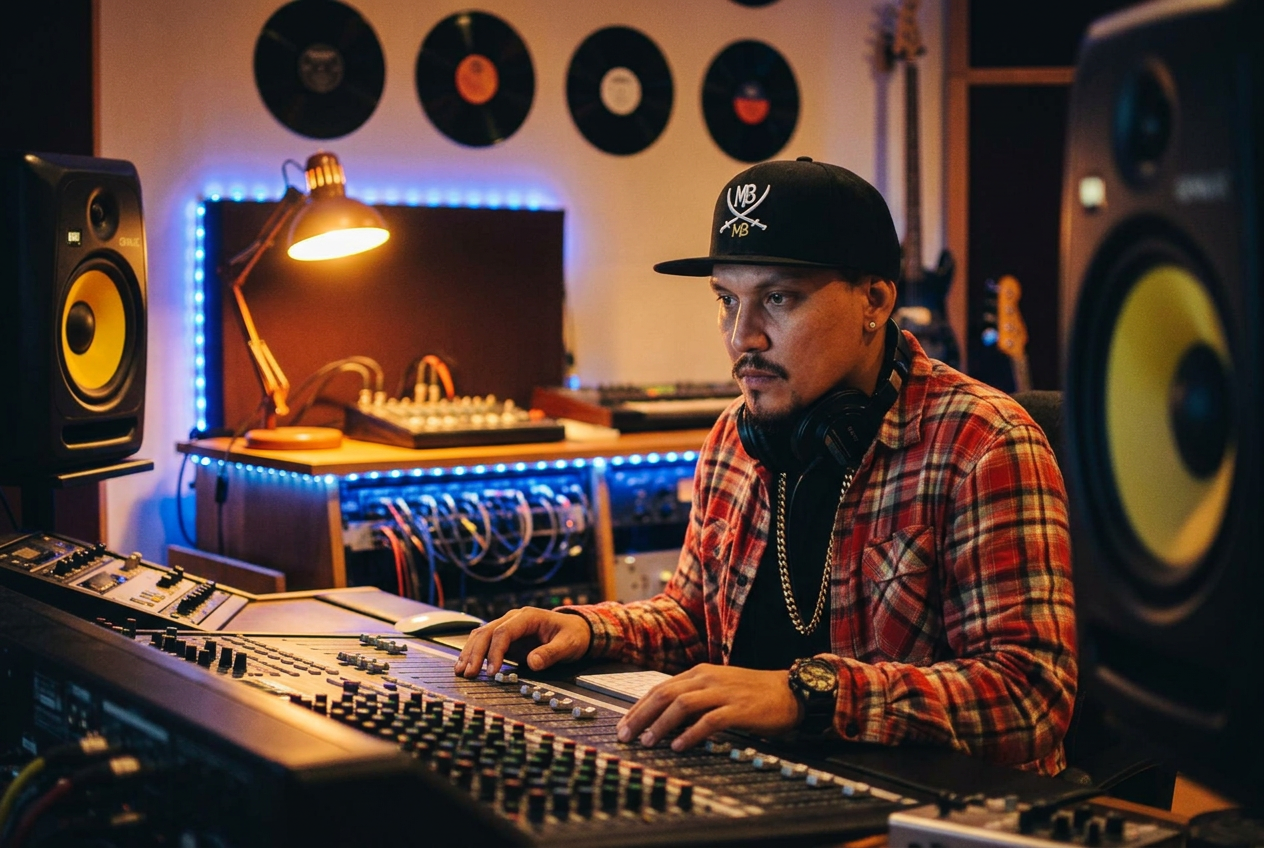 Studio session